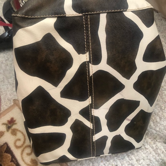 Cow fashion leather hand bag - Picture 5 of 11